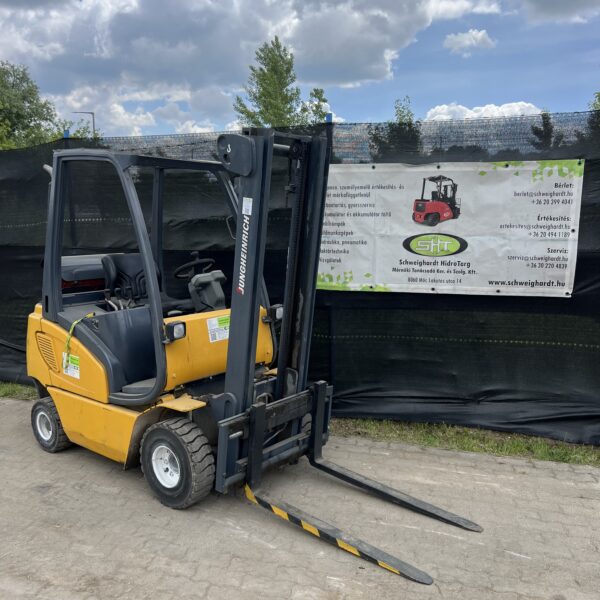 Jungheinrich TFG16AS gázos homlokvillás targonca